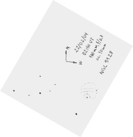 Observado pelo telescópio