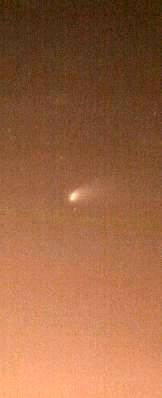 Foto tirada após o entardecer.