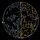 Incio da ocultao
18:30:53 UT