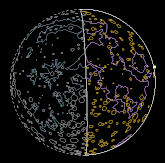 Final da ocultação
20:13:29 UT